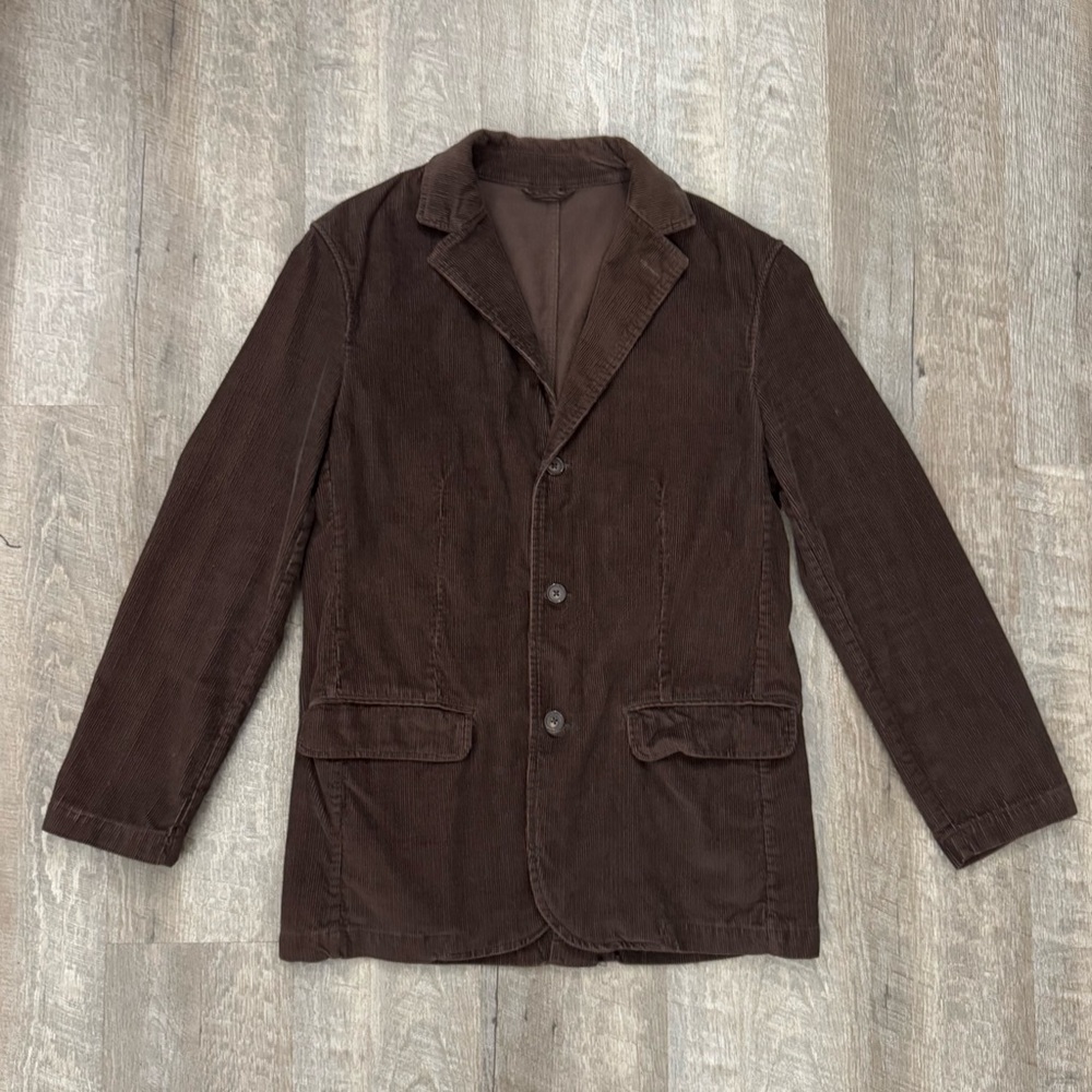 Academia Nerd Corduroy Blazer Collegiate Old Money Classic Prep  Sz medium